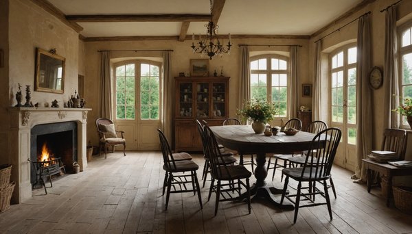 Comment aménager une maison de campagne dans la Loire pour un intérieur chaleureux